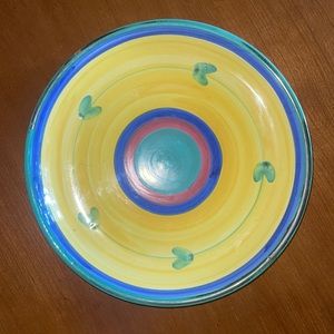 Caleca ‘Carousel’ collector’s pottery plate discontinued